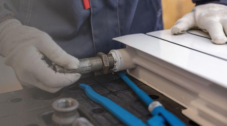 Professional water heater repair services in Page, ND